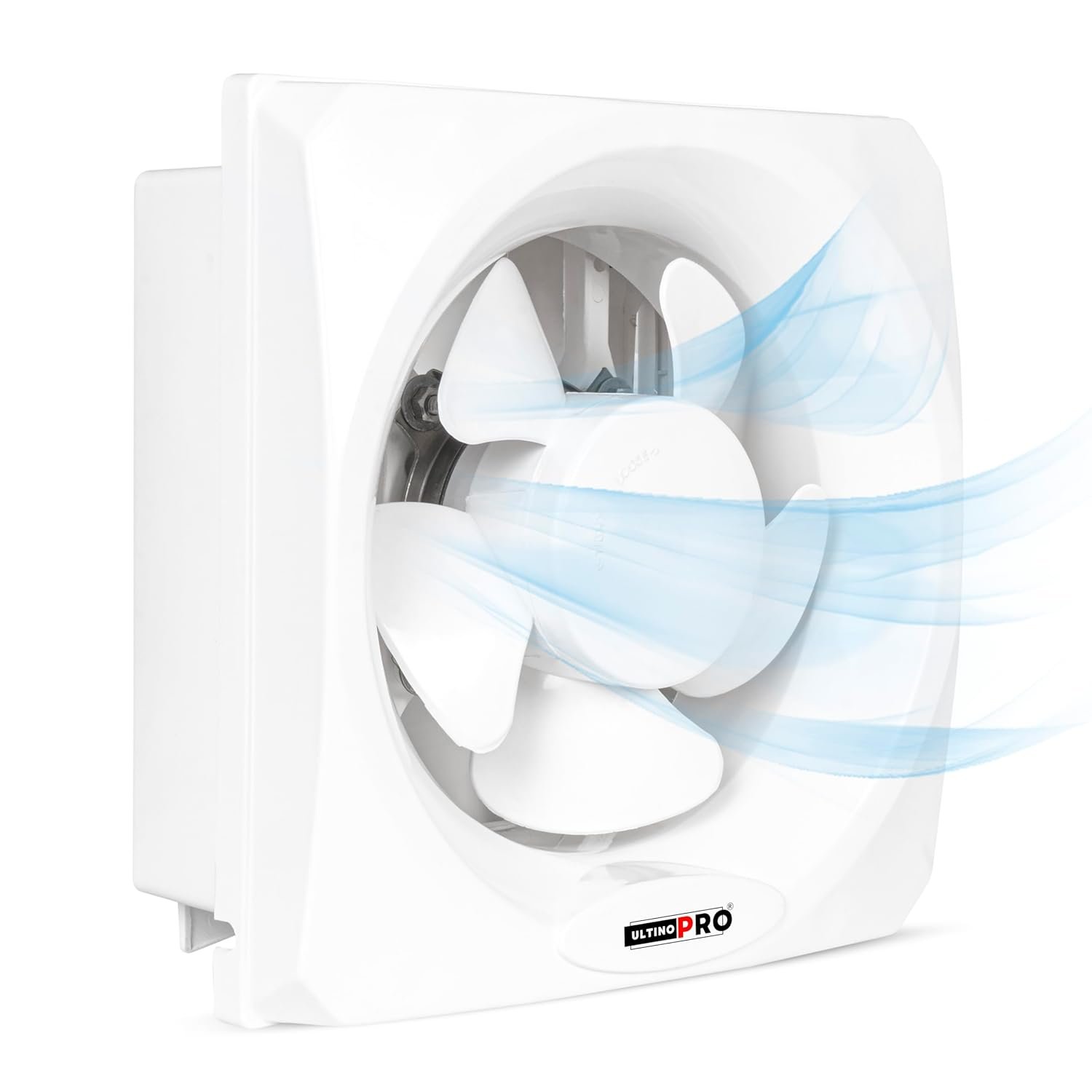 UltinoPRO Exhaust fan 8 inch for kitchen/Bathroom/Office, Air Ventilation Fan, Powerful Motor, High Speed. (200mm White)