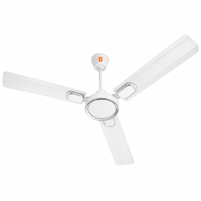 UltinoPro 48 Inch Ceiling Fan | High-Speed Motor | Energy Efficient | Elegant Design for Home & Office | Model-GH5 (White)